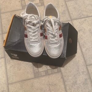 Gola grand slam White and Red Sneakers